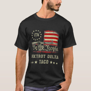 Camiseta Foxtrot Delta Taco resiste 8647 Vamos Taco Men W