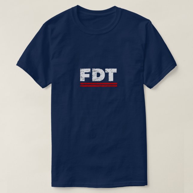 Camiseta Foxtrot delta tango (Diseño del anverso)