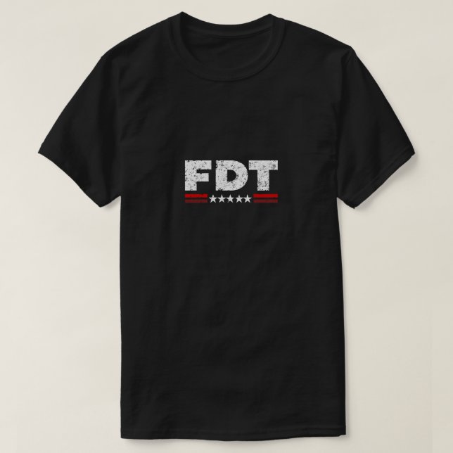 Camiseta foxtrot delta tango (Diseño del anverso)