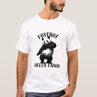 Camiseta Foxtrot Delta Tango Panda