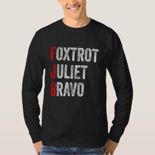 Camiseta Foxtrot Juliet Bravo Estados Unidos