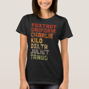 Camiseta Foxtrot Uniform Djt