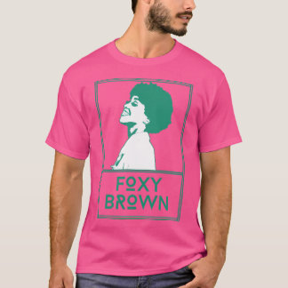 Camiseta Foxy Brownretro Fan Artwork