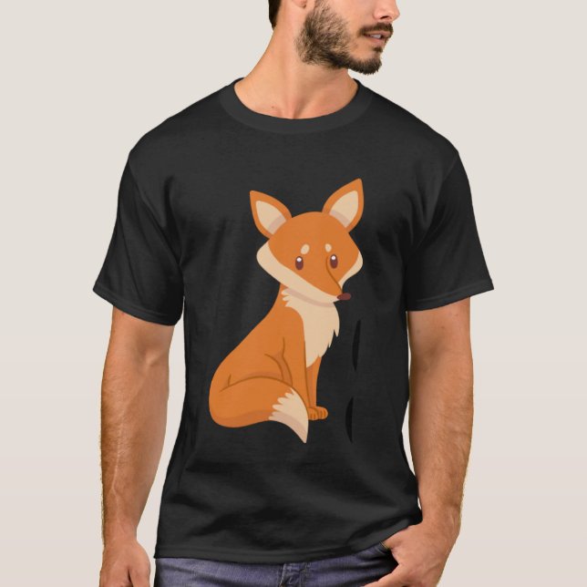 Camiseta Foxy Cute Fox Women's Foxy (Anverso)