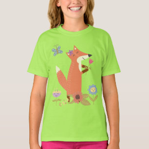 Camiseta Foxy Forest TShirt T-Shirt Fox