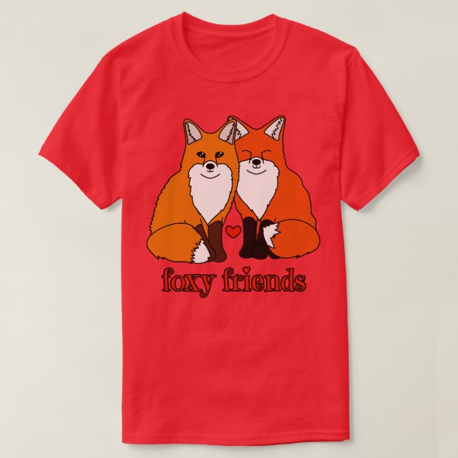 Camiseta Foxy Friends (Diseño del anverso)