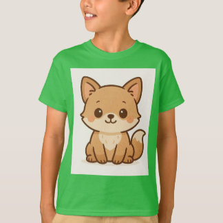 Camiseta Foxy Fun _Cute Fox Kids Tee