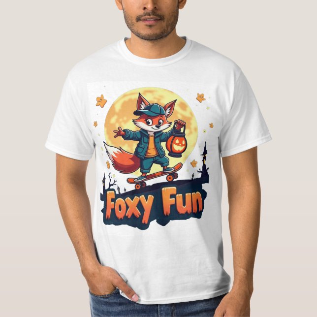 Camiseta Foxy Fun Halloween Skate Tee (Anverso)