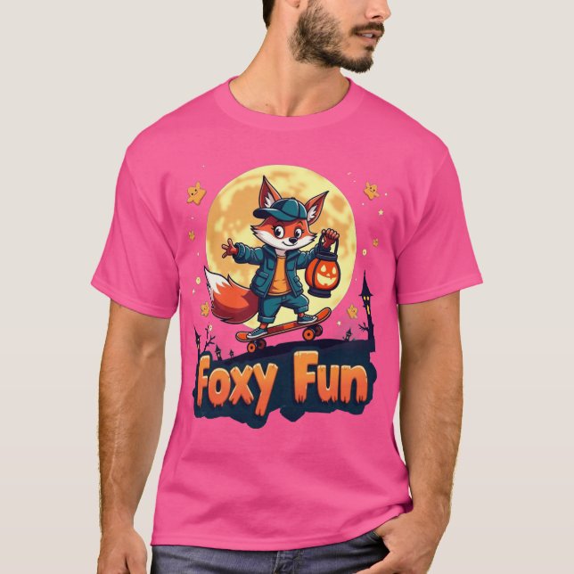 Camiseta Foxy Fun Halloween Skate Tee (Anverso)