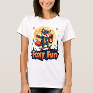 Camiseta Foxy Fun Halloween Skate Tee
