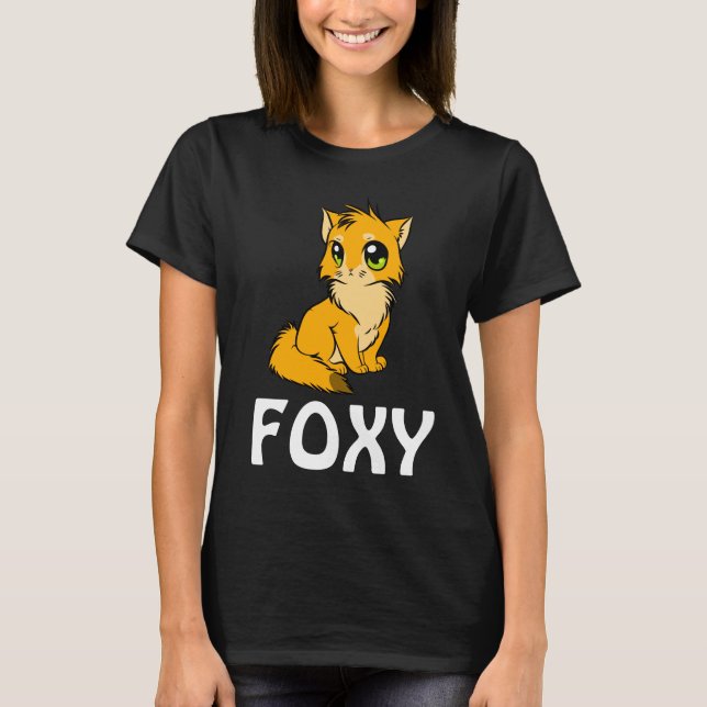 CAMISETA FOXY GINGER CAT T-SHIRTS (Anverso)