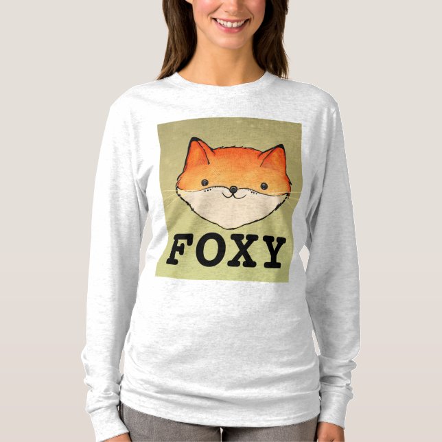 CAMISETA FOXY LADIES FUNNY FOX T-SHIRS (Anverso)