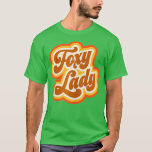 Camiseta FOXY LADY Vintage clásico de los años 70