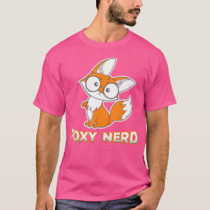 Camiseta Foxy Nerny Nerdy Fox Con Gafas