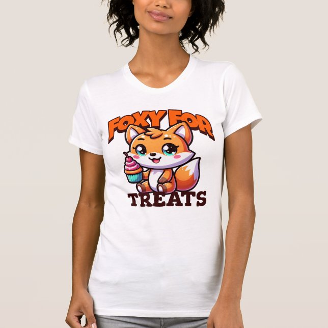 Camiseta Foxy para tratamientos de la zorra pequeña (Anverso)