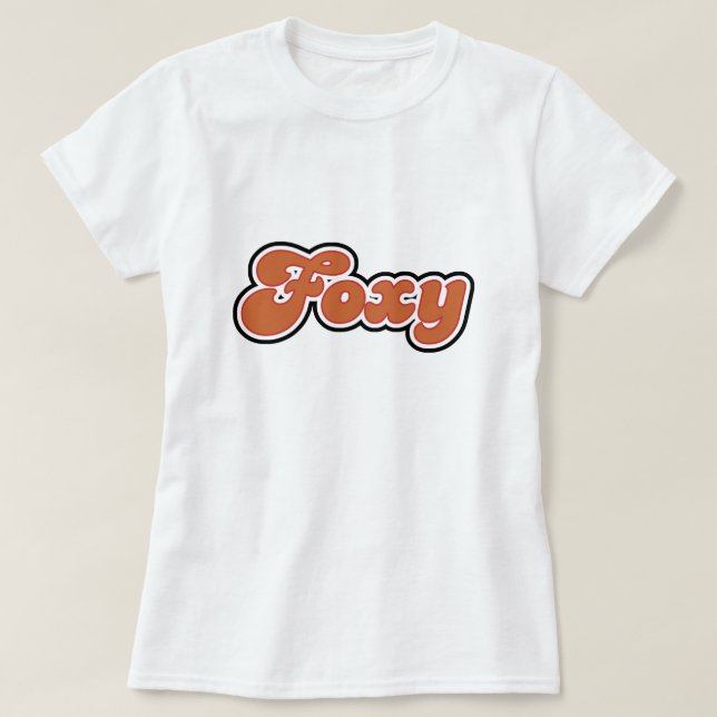 Camiseta Foxy T-Shirt (Diseño del anverso)