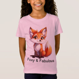 Camiseta Foxy y Fabulous - Corte Fox T-Shirt para Chicas