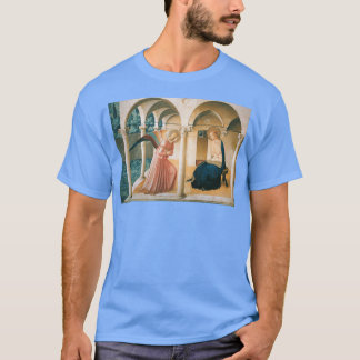 Camiseta Fra Angelico Anunciación ciclo fresco en San Marc