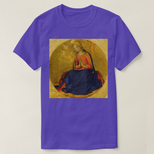 Camiseta Fra Angelico Guido di Pietro quotAnunciación de t (Diseño del anverso)