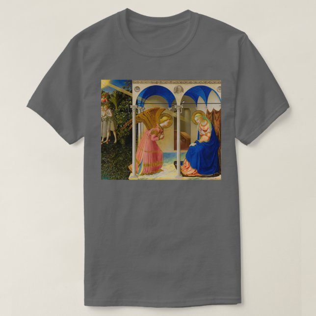 Camiseta Fra Angelico Guido di Pietro quotAnunciationquot (Diseño del anverso)