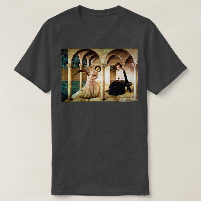 Camiseta Fra Angelico La Anunciación (Diseño del anverso)