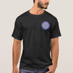 Camiseta Fractal azul 200706072332 de la mandala