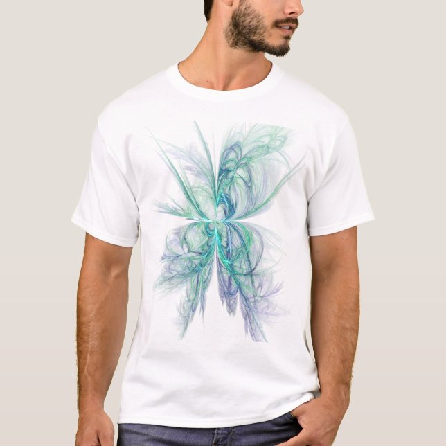 Camiseta Fractal de la energía psíquica (Anverso)