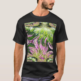 Camiseta Fractal de paisajes de bog