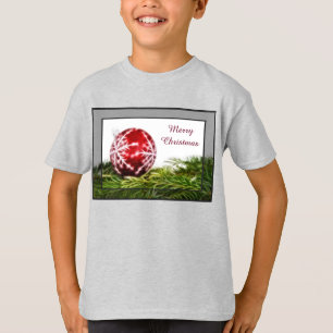 Camiseta Fractal del ornamento y del abeto - Felices