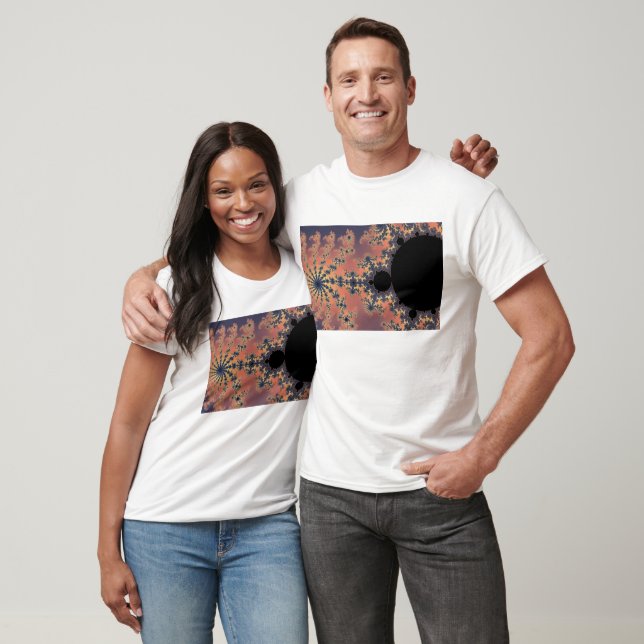 Camiseta Fractal Mandelbrot (Unisexo)