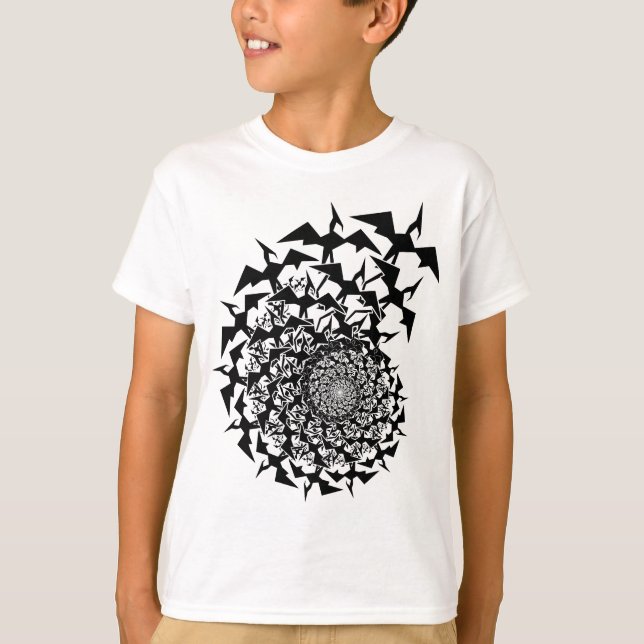 Camiseta Fractílico pterodáctilo (Anverso)