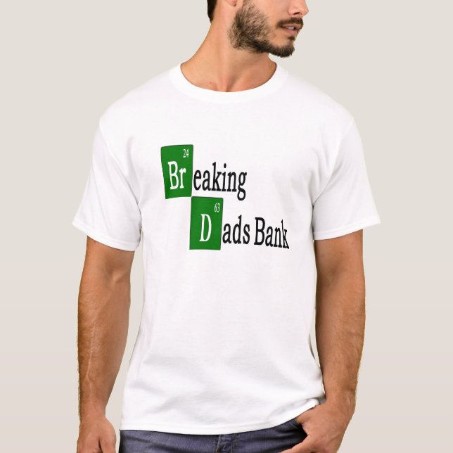 Camiseta Fractura del banco de los papás (Anverso)