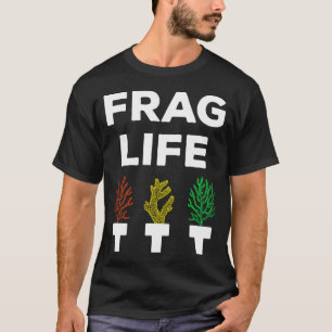 Camiseta Frag Life Divertido Acuarista Edición Arrecife de