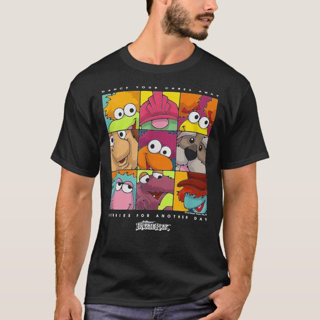Camiseta Fraggle Rock Squared Classic T-Shirt (Anverso)