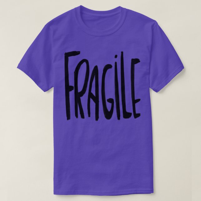 Camiseta Frágil (Diseño del anverso)