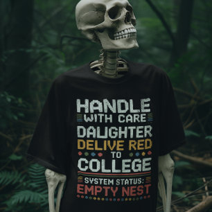 Camiseta frágil, acabo de dejar a mi hija/Pun Dad Energy