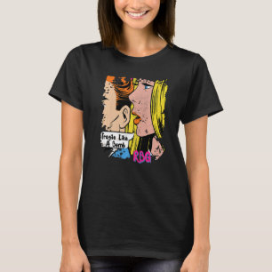 Camiseta Frágil como la bomba feminista pop mi cuerpo angus