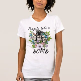 Camiseta Frágil como una bomba