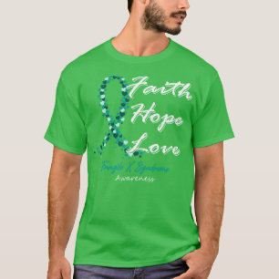 Camiseta Frágil Síndrome X Conciencia Fe Esperanza Amor En