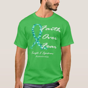 Camiseta Frágiles Síndrome X Conciencia Fe Por Temor En El
