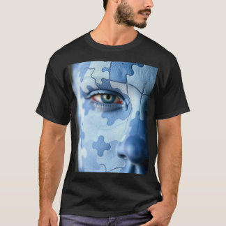 Camiseta Fragmented Beauty: Puzzle Skin