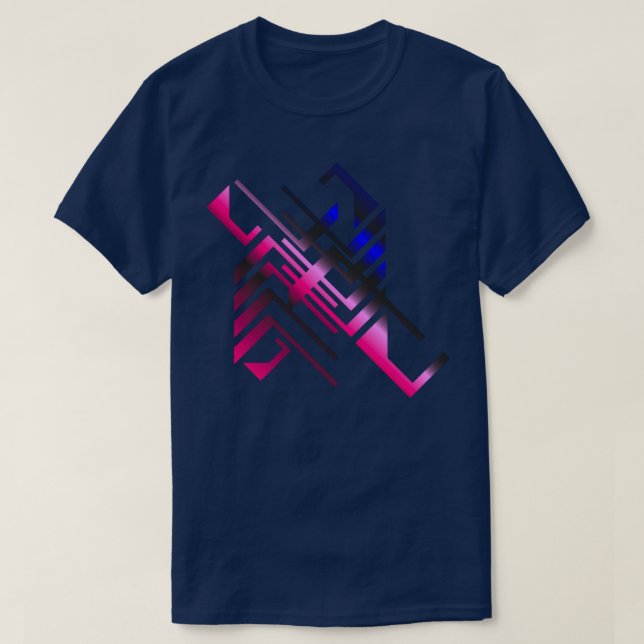 Camiseta fragmento (Diseño del anverso)