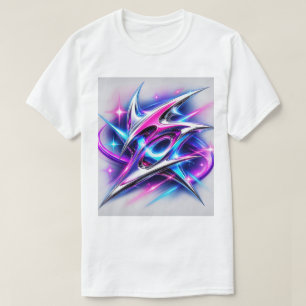 Camiseta Fragmento cósmico de neón