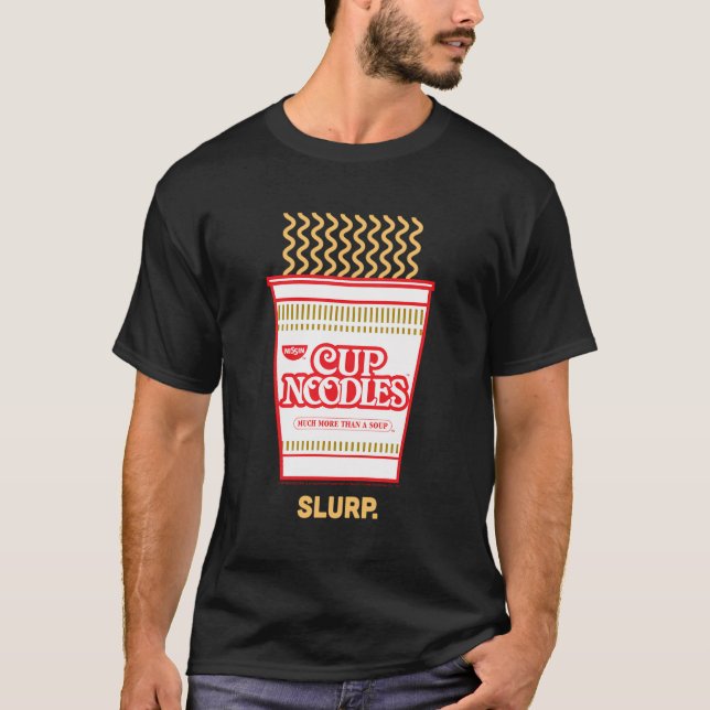 Camiseta Fragmento de fideos de la copa (Anverso)
