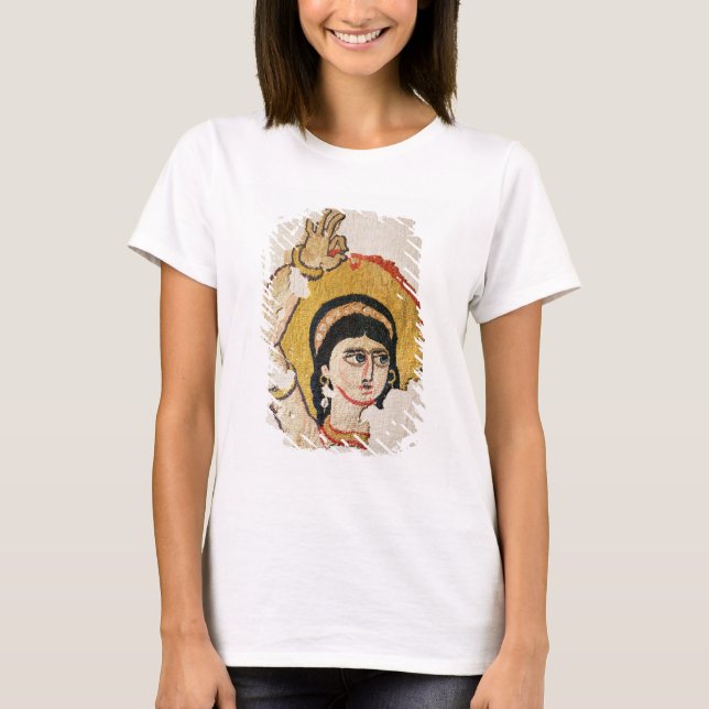 Camiseta Fragmento de una tapicería que representa la (Anverso)