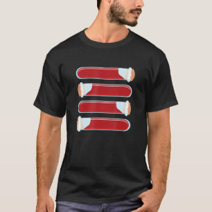 Camiseta Fragmento de Vacustador Phlebotomía Jeringa Medici