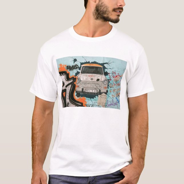 Camiseta Fragmento del muro de Berlín (Anverso)