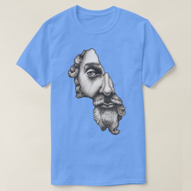 Camiseta Fragmento griego antiguo (Diseño del anverso)