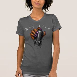 Camiseta Fragmentos cromados e intercambiadores de pulveriz