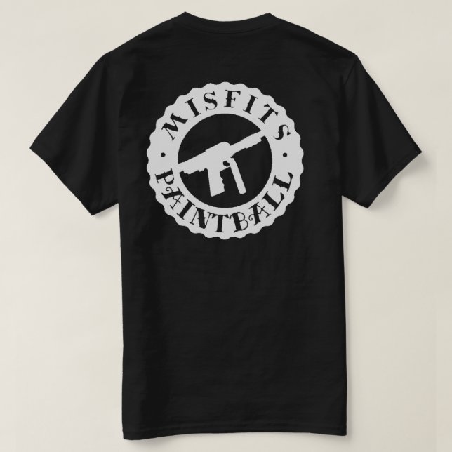CAMISETA FRAGMENTOS DE PINTOBALLA (Reverso del diseño)
